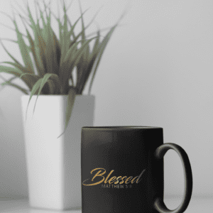 Blessed Black 11oz Ceramic Mug
